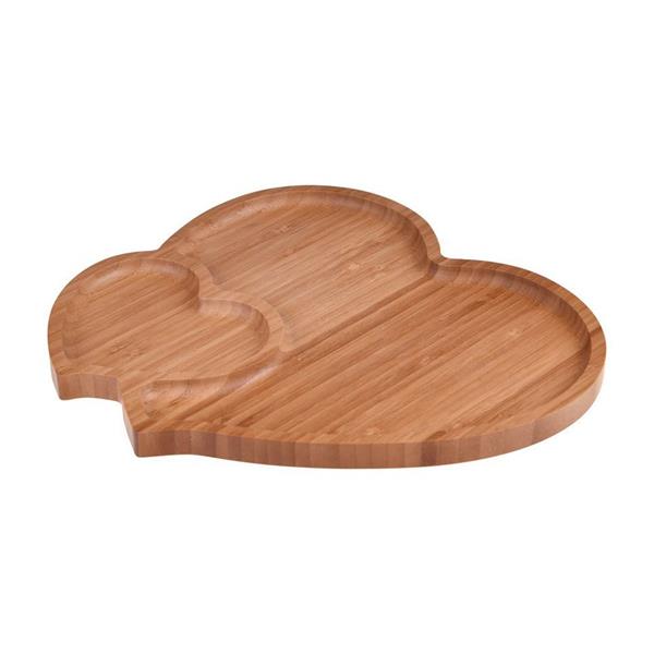 El Amor 2 Bölmeli Kalp Tepsi