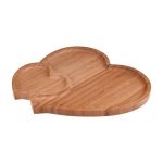 El Amor 2 Bölmeli Kalp Tepsi