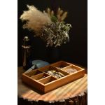 Boxy 6 Bölmeli Takı Kutusu