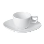 Porselen Perspective Beyaz Tabaklı Kahve