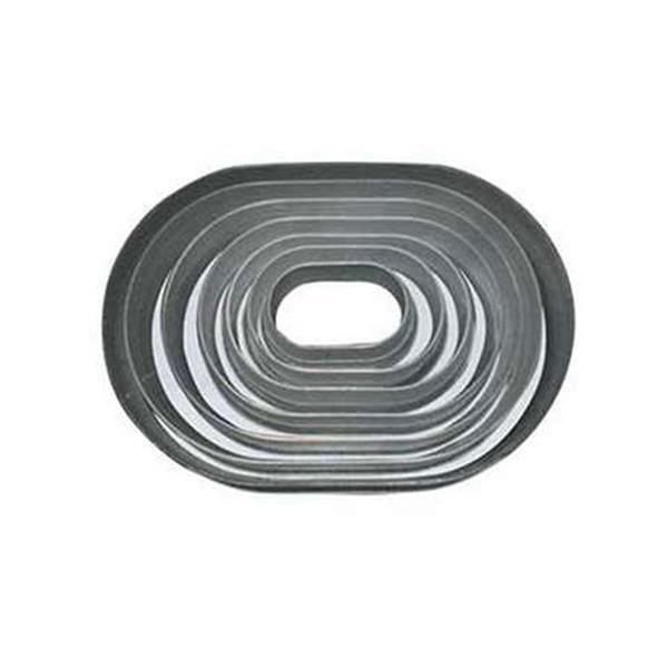 Polikarbon Oval Düz Kalıp