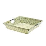 Açık Büfe Plastik Dikdörtgen Ekmek Sepeti 50x37 cm