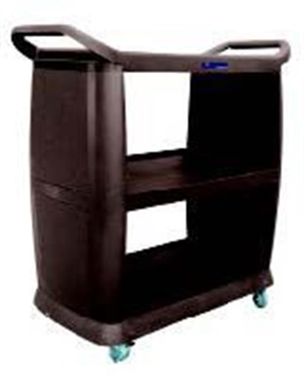 Monoblok Kat Servis Arabası Plastik Kahve 460x980 mm