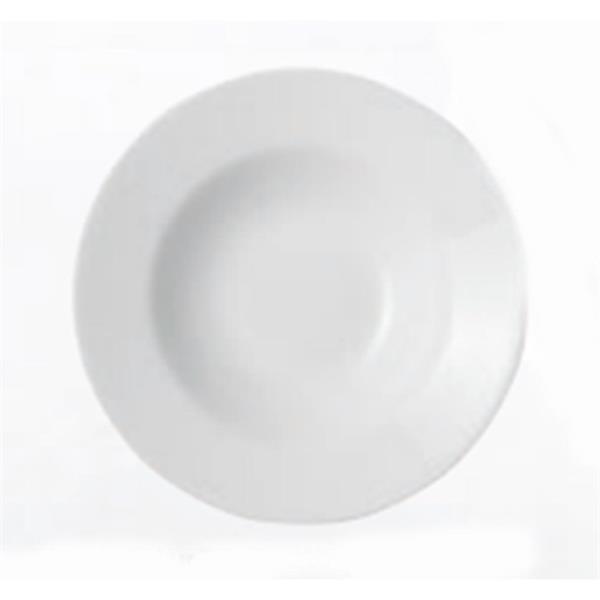 Porselen Bella Beyaz Makarna Tabağı 25Cm