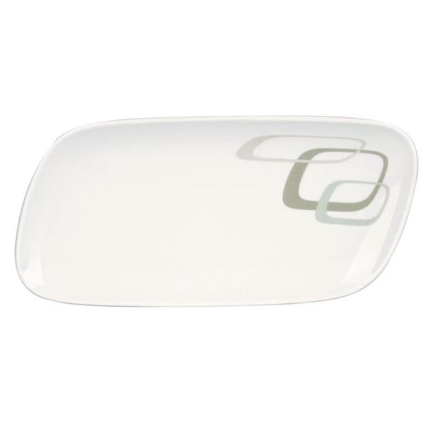 Porselen Retro Kayık Tabak